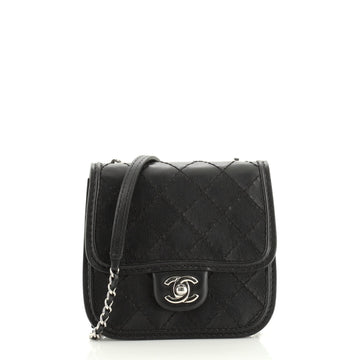 Chanel Citizen Flap Bag Quilted Calfskin Mini