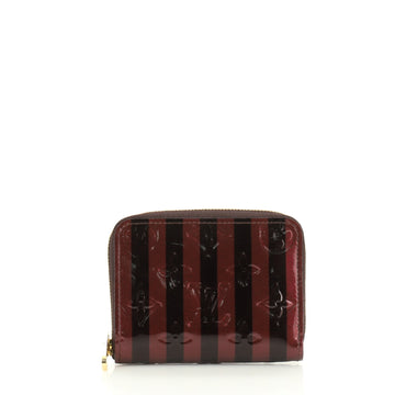 Louis Vuitton Zippy Coin Purse Limited Edition Monogram Vernis Rayures 