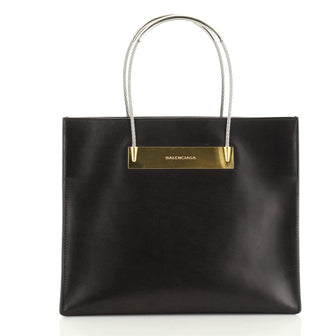 Balenciaga Cable Shopper Tote Leather Small