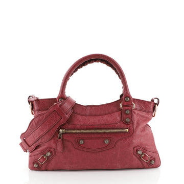 Balenciaga City Classic Studs Bag Leather Small