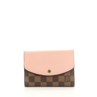 Louis Vuitton Normandy Compact Wallet Damier and Leather 