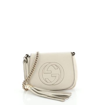 Gucci Soho Chain Crossbody Bag Leather Small