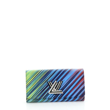 Louis Vuitton Twist Wallet Limited Edition Tropical Epi Leather 