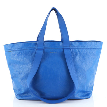 Carry Shopper Tote Leather Large