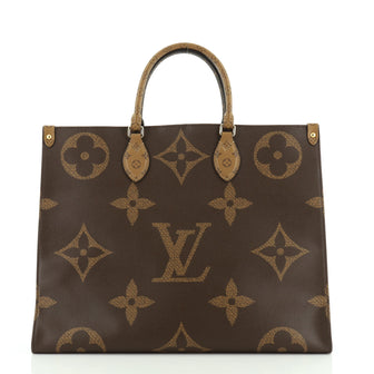 Louis Vuitton OnTheGo Tote Limited Edition Reverse Monogram Giant 