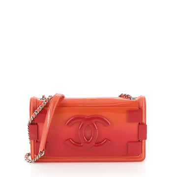 Chanel Boy Brick Flap Bag Patent Horizontal