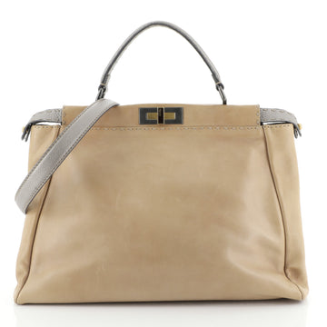 Peekaboo Bag Rigid Leather Regular