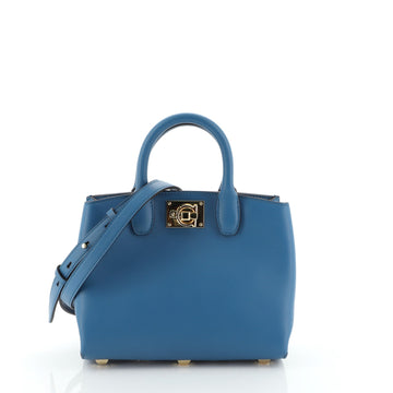 Salvatore Ferragamo Studio Satchel Leather Mini