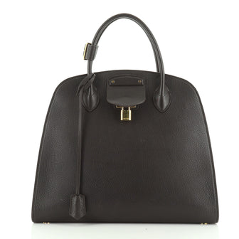 Haute Maroquinerie Neo Steamer Handbag Leather