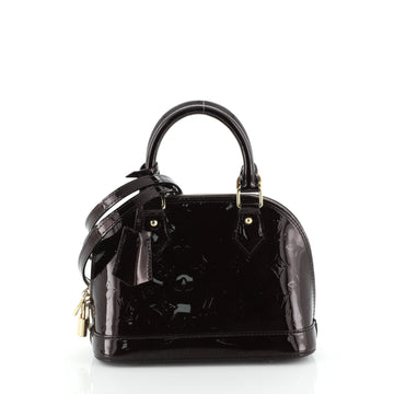 Alma Handbag Monogram Vernis BB