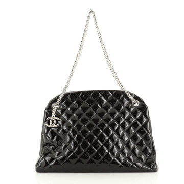 Just Mademoiselle Bag Quilted Patent Large
