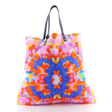Chanel CC Tote Printed Nylon Large