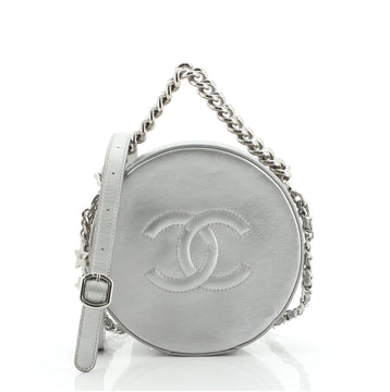 Chanel Round as Earth Crossbody Bag Glazed Calfskin