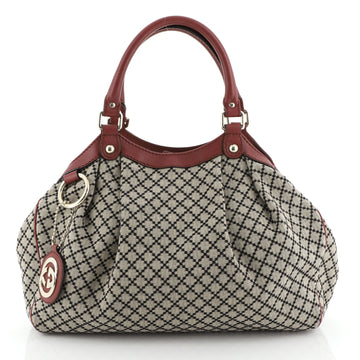 Gucci Sukey Tote Diamante Canvas Medium