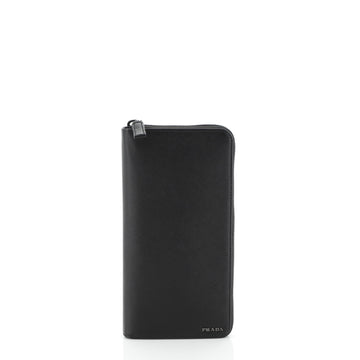 Prada Zippy Organizer Wallet Saffiano Leather 