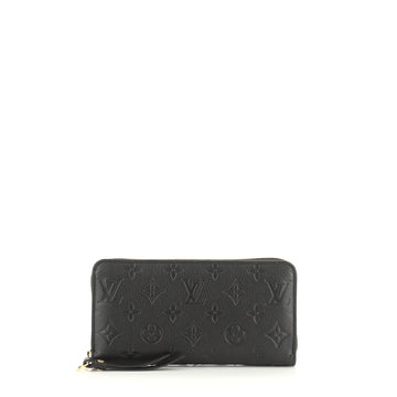 Louis Vuitton Zippy Wallet Monogram Empreinte Leather 