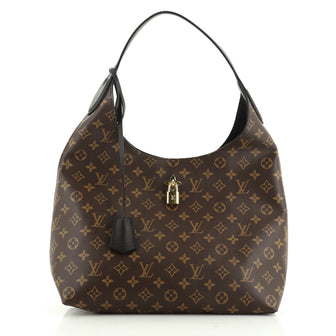Louis Vuitton Flower Hobo Monogram Canvas 