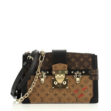 Louis Vuitton Trunk Clutch Reverse Monogram Canvas 