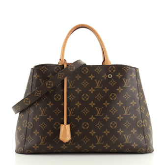 Louis Vuitton Montaigne Handbag Monogram Canvas GM
