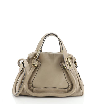 Chloe Paraty Top Handle Bag Leather Small