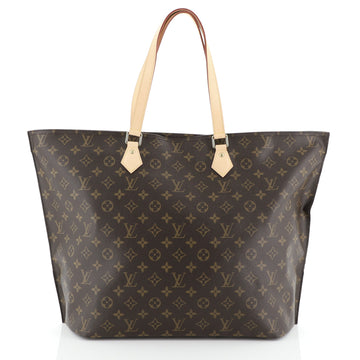 Louis Vuitton All In Handbag Monogram Canvas MM