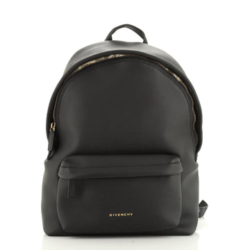 Classic Backpack Rubber-Effect Faux Leather Small
