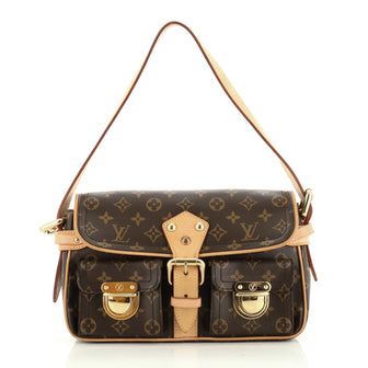 Louis Vuitton Hudson Handbag Monogram Canvas PM