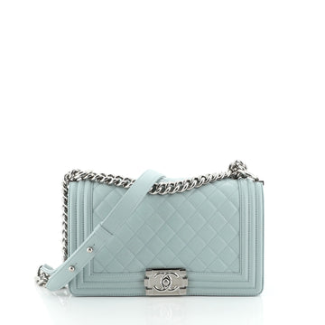 Boy Flap Bag Quilted Calfskin Old Medium