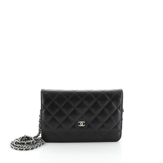 Chanel Wallet on Chain Quilted Caviar 