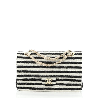 Chanel Coco Sailor Flap Bag Quilted Jersey Medium