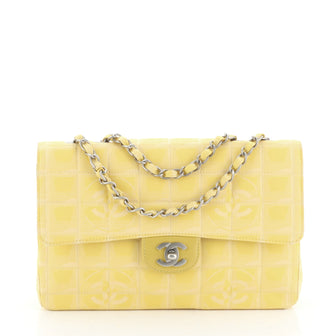 Chanel Travel Line Flap Bag Nylon Medium