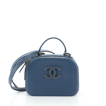 Chanel Coco Curve Vanity Case Calfskin and Quilted Goatskin Small