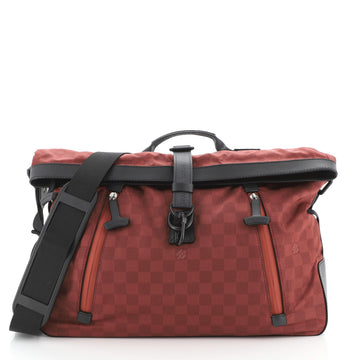Louis Vuitton Cup Solano Shoulder Bag Damier Nylon 