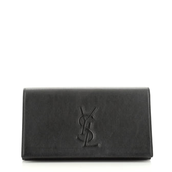 Saint Laurent Belle de Jour Clutch Leather Large