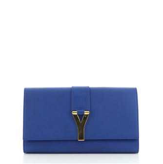 Saint Laurent Chyc Clutch Leather