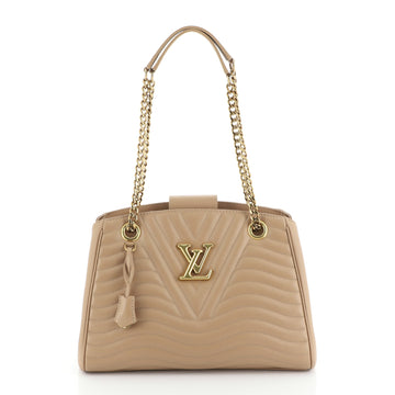 Louis Vuitton New Wave Chain Tote Quilted Leather 