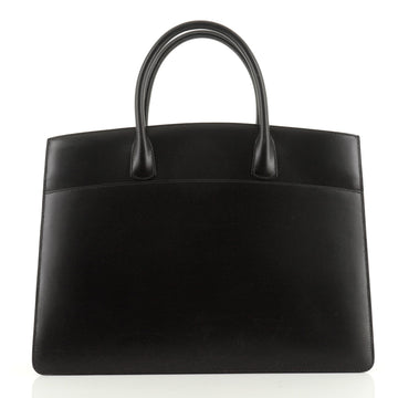 Hermes White Bus Handbag Leather 39