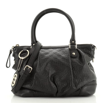 Gucci Sukey Top Handle Satchel Guccissima Leather Medium