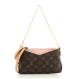 Louis Vuitton Pallas Clutch Monogram Canvas 