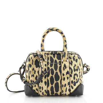 Givenchy Lucrezia Duffle Bag Printed Leather Mini