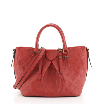 Louis Vuitton Mazarine Handbag Monogram Empreinte Leather PM