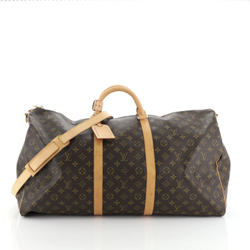 Louis Vuitton Keepall Bandouliere Bag Monogram Canvas 60