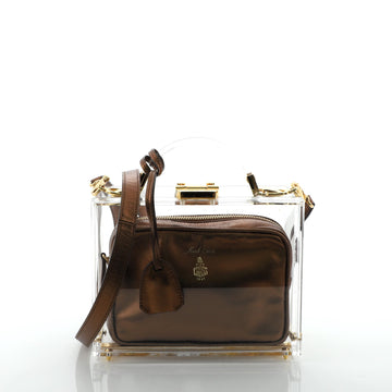 Grace Box Bag Pexiglass and Leather Small