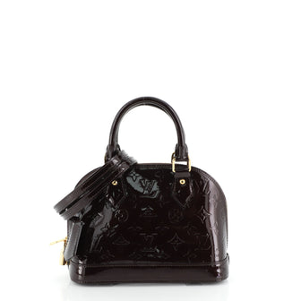 Louis Vuitton Alma Handbag Monogram Vernis BB