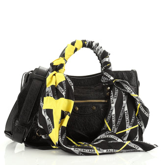 Balenciaga City Classic Studs Bag Leather Small