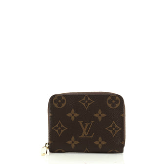 Louis Vuitton Zippy Coin Purse Monogram Canvas 
