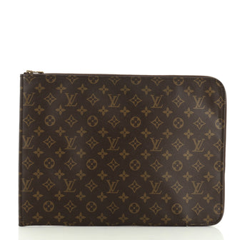 Louis Vuitton Poche Documents Monogram Canvas 