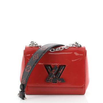 Louis Vuitton Twist Handbag Limited Edition Vernis with Monogram Canvas PM