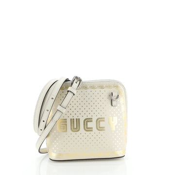 Gucci Dome Crossbody Bag Limited Edition Printed Leather Mini
