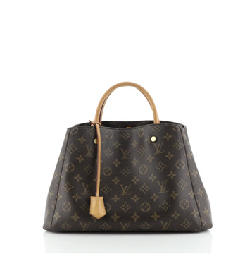 Louis Vuitton Montaigne Handbag Monogram Canvas MM